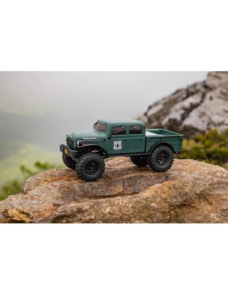 Camión RC Axial SCX24 Dodge Power Wagon Verde 1/24 RTR