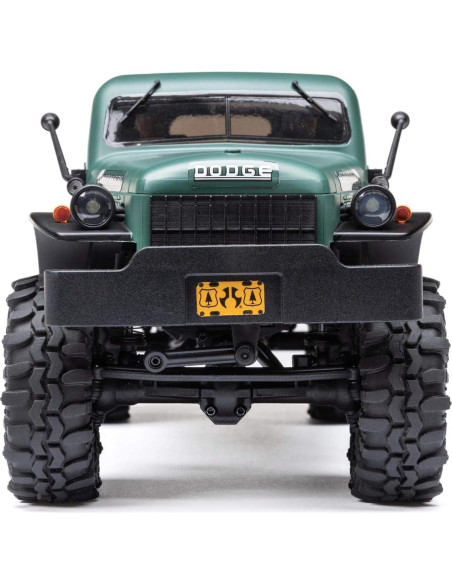 Camión RC Axial SCX24 Dodge Power Wagon Verde 1/24 RTR