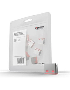 Bloqueador de Puerto USB Lindy 40460 - Paquete de 10 Rosa 2