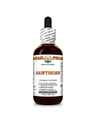 Extracto de Hawthorn sin Alcohol Hawaii Pharm 60 ml Antioxidante