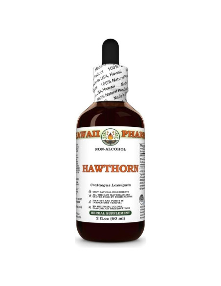 Extracto de Hawthorn sin Alcohol Hawaii Pharm 60 ml Antioxidante