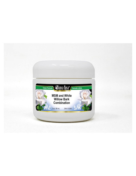 Crema Bianca Rosa de MSM y Corteza de Sauce Blanco 100 g