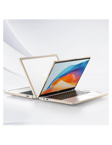 Funda Dura Huawei MateBook D14 2023 MDF-16 Caqui Resistente