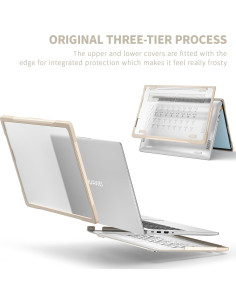 Funda Dura Huawei MateBook D14 2023 MDF-16 Caqui Resistente 2