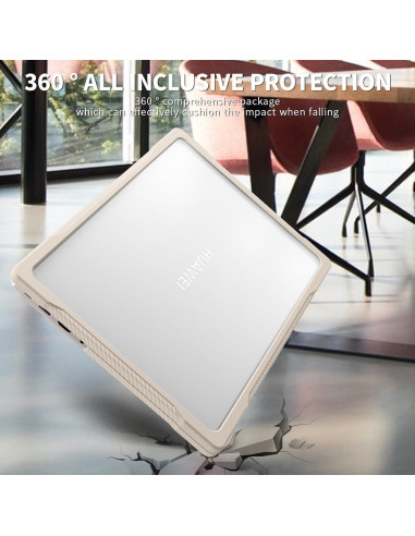 Funda Dura Huawei MateBook D14 2023 MDF-16 Caqui Resistente