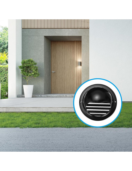 Tapa de Ventilación Redonda PATIKIL 3 Pulgadas Acero Inoxidable