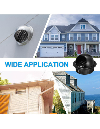 Tapa de Ventilación Redonda PATIKIL 3 Pulgadas Acero Inoxidable