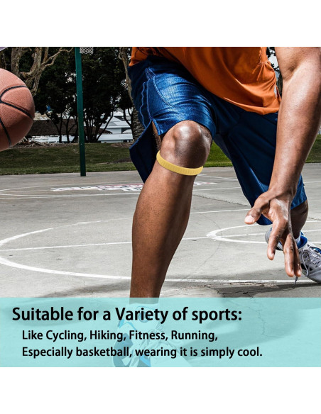 Soporte de Tendón Patelar Ovnshery - Faja Rodilla Beige (2 Pzs)