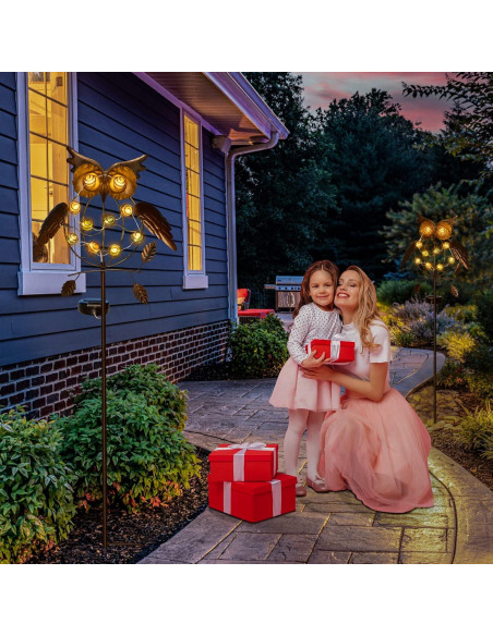 Luz Solar de Jardín TAKE ME LED Bronce 97 cm Decorativa