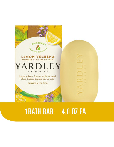 Barra de Baño Hidratante Yardley London Verbena de Limón 113g