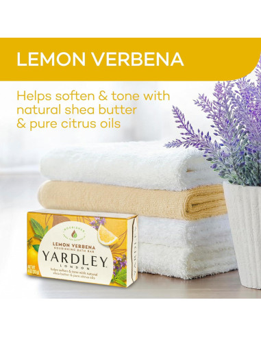 Barra de Baño Hidratante Yardley London Verbena de Limón 113g