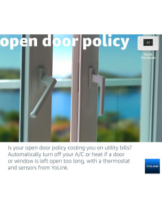 Termostato Inteligente YoLink con Hub, Compatible Bomba de Calor 2