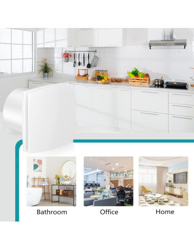 Ventilador de Escape HG Power 6" para Baño y Cocina 25W