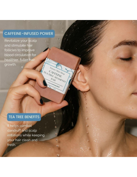 Jabón Sólido Orgánico Nature Skin para Pérdida de Cabello