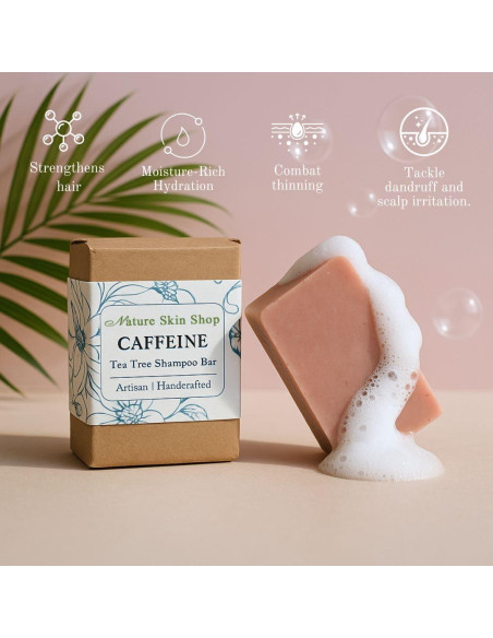 Jabón Sólido Orgánico Nature Skin para Pérdida de Cabello