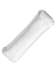 Cuerda de Nylon 6.35 mm x 15.24 m RamPro - Resistencia 997.9 kg