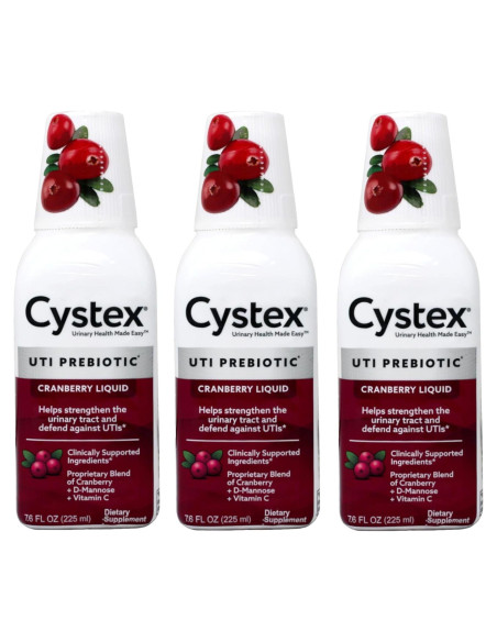 Cystex Mantenimiento Salud Urinaria Arándano 3 x 225 ml
