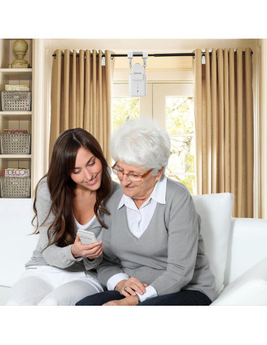 Abridor de Cortinas Automático Smatain - Control Remoto y Voz