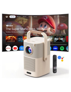 Proyector Portátil Yaber T2 Plus GTV Nativo 1080P con WiFi 6