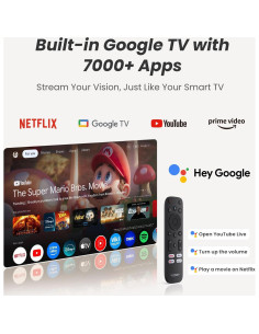 Proyector Portátil Yaber T2 Plus GTV Nativo 1080P con WiFi 6 2