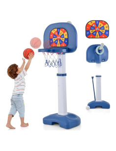 Aro de Baloncesto HONEY JOY Ajustable para Niños 4 en 1