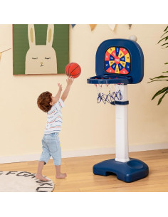 Aro de Baloncesto HONEY JOY Ajustable para Niños 4 en 1 2