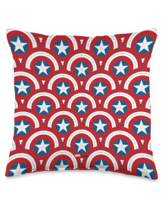 Cojín y Bolsa de Mano Capitán América Marvel 16x16"