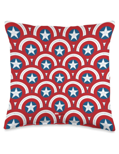 Cojín y Bolsa de Mano Capitán América Marvel 16x16"
