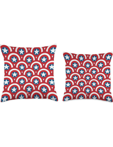 Cojín y Bolsa de Mano Capitán América Marvel 16x16"