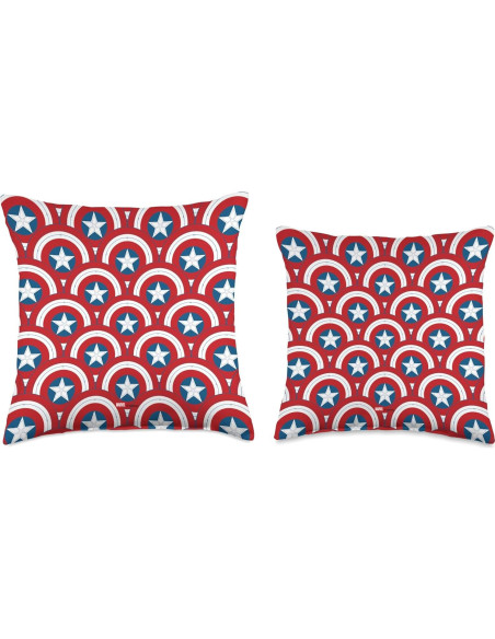 Cojín y Bolsa de Mano Capitán América Marvel 16x16"