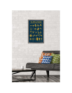 Póster de Pared Trends International Seinfeld 57x37 cm con Marco 2