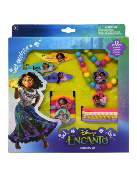 Set de Accesorios para el Cabello Disney Encanto 15 Piezas