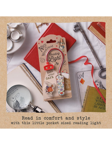 Luz de Lectura LED IF Alicia en el País de las Maravillas Roja