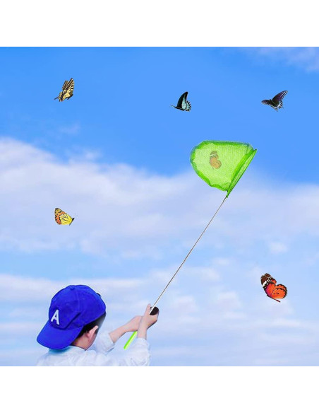 Red de Pesca de Mariposas Telescópica NAODONGLI 86.9 cm