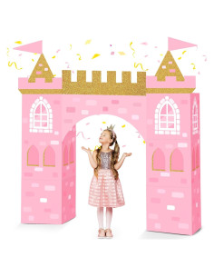 Decoración de Fiesta de Princesa Bucherry 13 Piezas Rosa