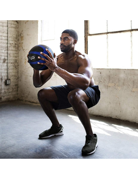 Pelota Medicinal WF Athletic Supply 0.9kg a 5.4kg con Estante