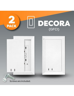 Cubierta de Enchufe a Prueba de Niños Escudo de Enchufe 2 Pzas 2