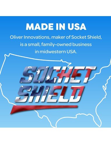 Cubierta de Enchufe a Prueba de Niños Escudo de Enchufe 2 Pzas