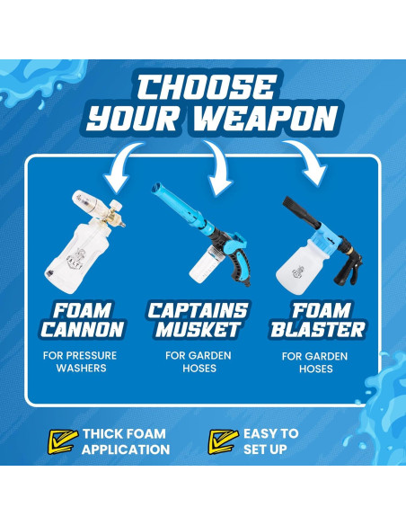 Kit de Limpieza de Autos Salty Captain 15 Piezas - Cubo 15L