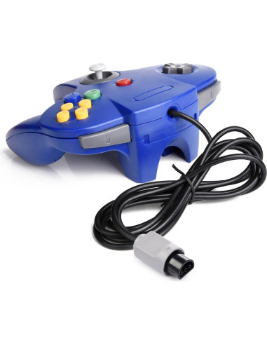 Paquete de 2 Controladores Clásicos con Cable Suily para N64