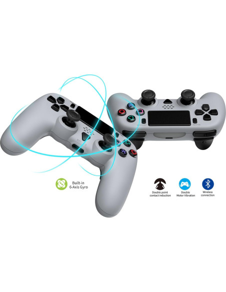 Controlador Inalámbrico GAMFAMI para PS5/PC - Gris Azul
