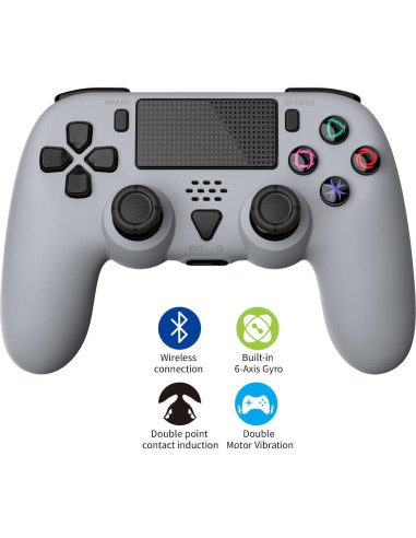 Controlador Inalámbrico GAMFAMI para PS5/PC - Gris Azul