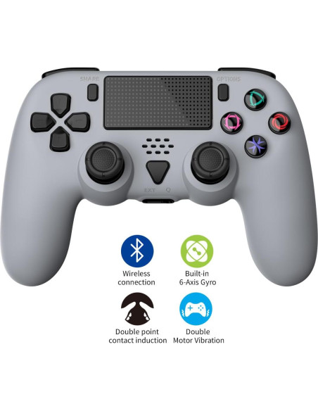 Controlador Inalámbrico GAMFAMI para PS5/PC - Gris Azul
