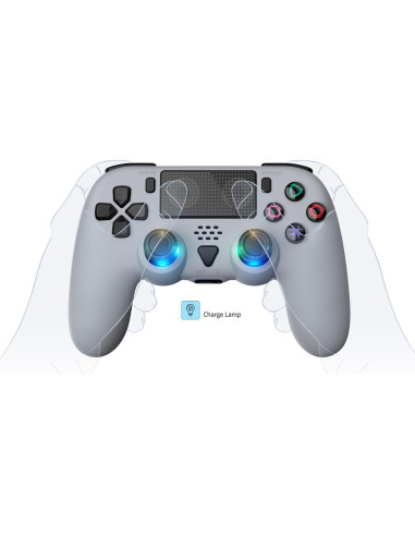 Controlador Inalámbrico GAMFAMI para PS5/PC - Gris Azul