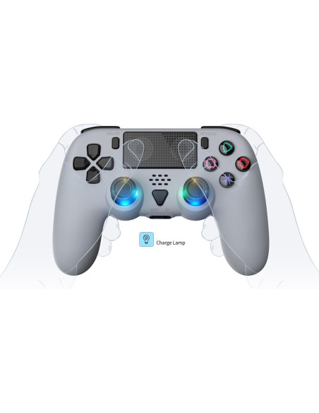 Controlador Inalámbrico GAMFAMI para PS5/PC - Gris Azul