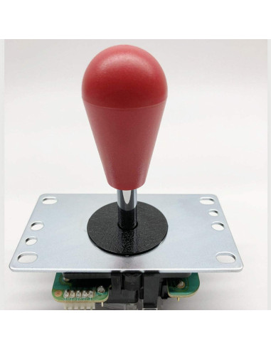 Joystick E-excepcional 2pcs Estilo Americano Rojo y Negro