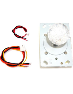 Joystick LED Genérico 2-4-8 Vías con Bola Blanca 2