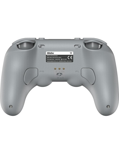 Controlador Bluetooth 8BitDo Pro 3 para Switch y PC - Gris