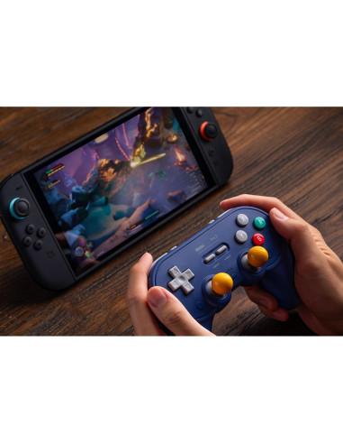 Controlador Bluetooth 8BitDo Pro 3 para Switch y PC - Gris
