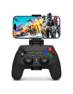 Controlador Inalámbrico ISHAKO para PC y Móvil - Negro